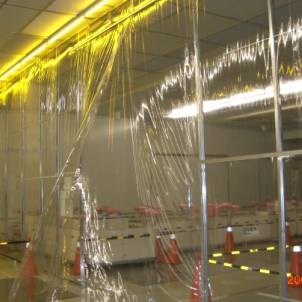 Anti-Static PVC Clean Booth / ESD PVC Strip Curtain Enclosure
